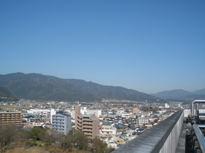 屋上からの景色